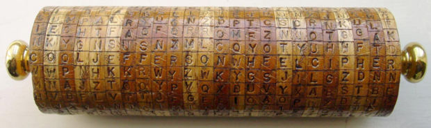 Recreation of Jefferson's Wheel Cipher