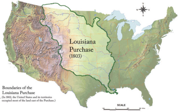 Boundaries of the Louisiana Purchase
